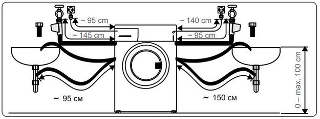 Отдельностоящая стиральная машина с паром Korting KWM 58LS1297 (фото 5) Отдельностоящая стиральная машина с паром Korting KWM 58LS1297 (preview 5)