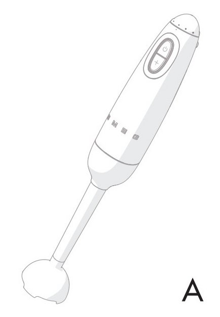 Набор аксессуаров для погружного блендера Smeg HBAC11CR (preview 5)