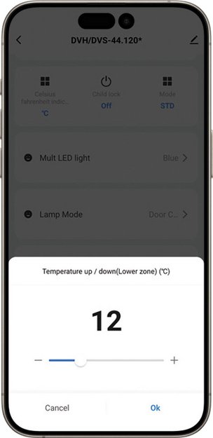Встраиваемый винный шкаф Dunavox DVH-19.50MB.TO (preview 11)