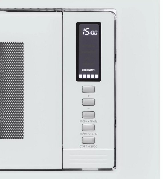 Встраиваемая микроволновая печь KRONA RAUM 60 WH DOTS (preview 6)