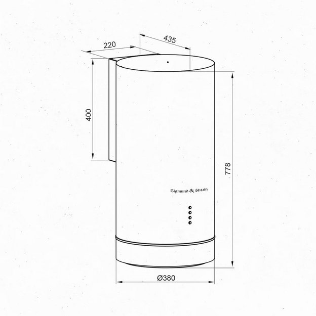 Вытяжка Zigmund Shtain K 013.4 W (preview 5)