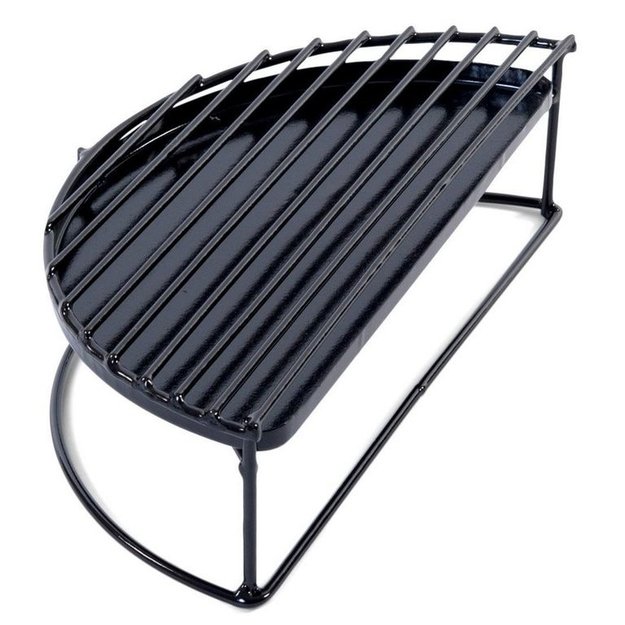 Решетка полукруглая приподнятая с поддоном Big Green Egg для L (фото 1) Решетка полукруглая приподнятая с поддоном Big Green Egg для L (preview 1)