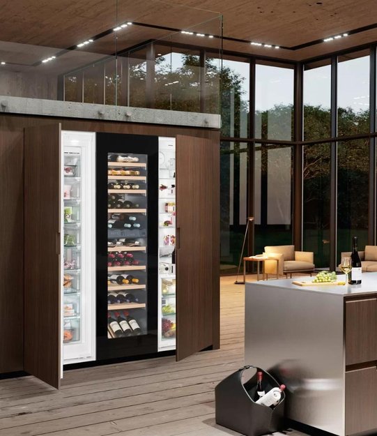 Встраиваемый холодильник Side-by-Side Liebherr SBSWgb 99I5 BioFresh NoFrost (фото 2) Встраиваемый холодильник Side-by-Side Liebherr SBSWgb 99I5 BioFresh NoFrost (preview 2)