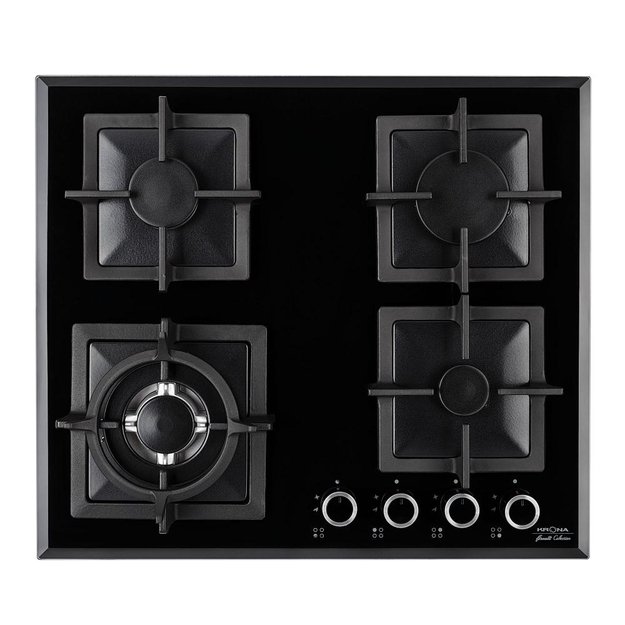 Газовая варочная поверхность KRONA CALORE 60 BL (фото 2) Газовая варочная поверхность KRONA CALORE 60 BL (preview 2)