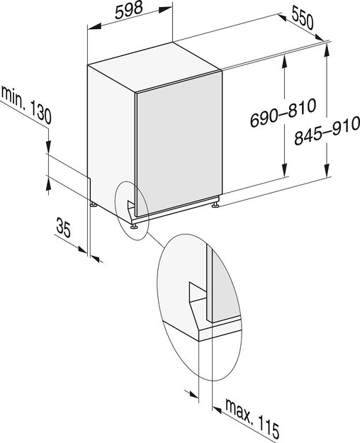 Встраиваемая посудомоечная машина Miele G 7255 SCVI XXL (preview 4)