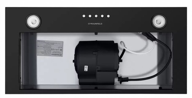 Кухонная вытяжка MAUNFELD Crosby Singl 50 черный (фото 11) Кухонная вытяжка MAUNFELD Crosby Singl 50 черный (preview 11)