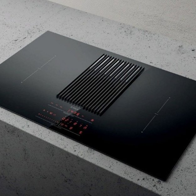 Варочная панель с вытяжкой Elica NIKOLATESLA LIBRA EVO BL/A/83 (preview 2)