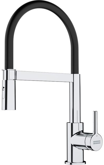 Ручной душ Franke Lina Semi-pro хром/черный (фото 1) Ручной душ Franke Lina Semi-pro хром/черный (preview 1)