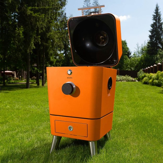 Уличный угольный гриль BORK G610 or (фото 3) Уличный угольный гриль BORK G610 or (preview 3)