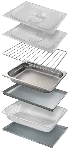 Глубокий стальной противень для Freddy Irinox 1640039.1 (preview 1)