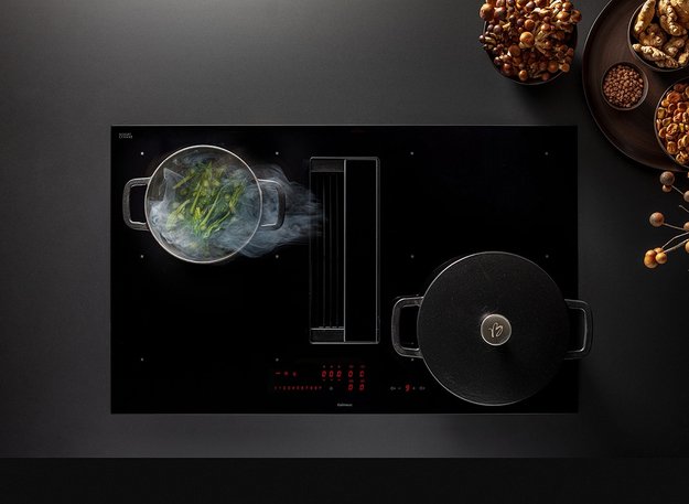 Варочная панель с вытяжкой Falmec ZERO 84 VETRO NERO (фото 4) Варочная панель с вытяжкой Falmec ZERO 84 VETRO NERO (preview 4)