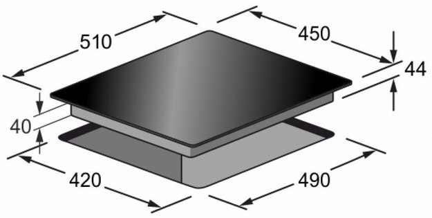 Индукционная варочная панель Kaiser KCT 4795 FI AD (фото 5) Индукционная варочная панель Kaiser KCT 4795 FI AD (preview 5)