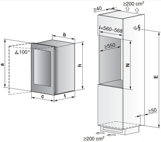 Встраиваемый винный шкаф V-ZUG WineCooler V4000 90 WC4T-51102 R платина (фото 3) Встраиваемый винный шкаф V-ZUG WineCooler V4000 90 WC4T-51102 R платина (preview 3)