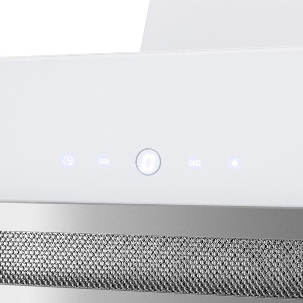 Кухонная вытяжка MAUNFELD Moon 60 белый\вставка сатин (фото 11) Кухонная вытяжка MAUNFELD Moon 60 белый\вставка сатин (preview 11)