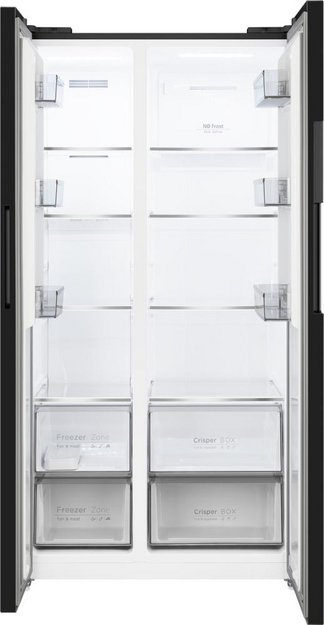 Отдельностоящий холодильник с инвертором Weissgauff WSBS 550 Built-in NoFrost Inverter Black (preview 4)