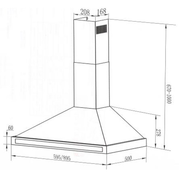 Кухонная вытяжка MAUNFELD Cork Plus 90 нержавеющая сталь (фото 15) Кухонная вытяжка MAUNFELD Cork Plus 90 нержавеющая сталь (preview 15)