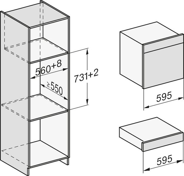 Встраиваемая пароварка Miele DGC 7665 HC Pro OBSW (preview 5)