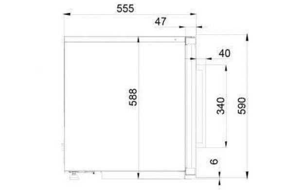 Встраиваемый винный шкаф Pando PVMAVP 60-25CRR (фото 4) Встраиваемый винный шкаф Pando PVMAVP 60-25CRR (preview 4)