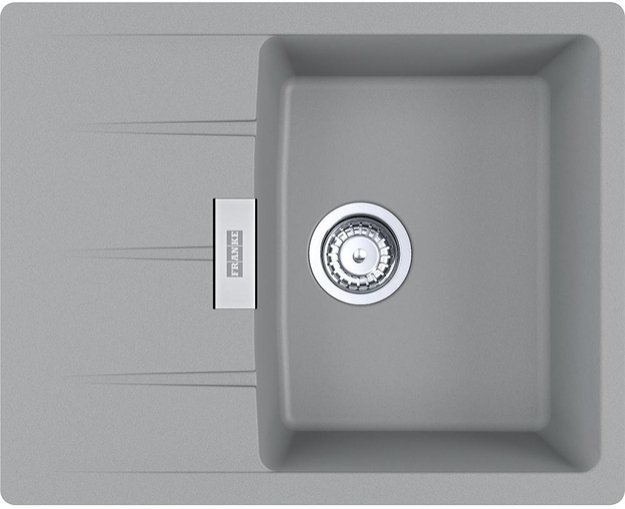 Мойка Franke Centro CNG 611/211-62 серый камень (фото 1) Мойка Franke Centro CNG 611/211-62 серый камень (preview 1)