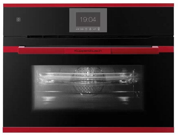 Компактный духовой шкаф с микроволнами Kuppersbusch CBM 6550.0 S8 Hot Chili (фото 1) Компактный духовой шкаф с микроволнами Kuppersbusch CBM 6550.0 S8 Hot Chili (preview 1)