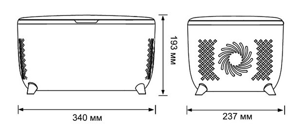 Холодильник для косметики и напитков Meyvel MB-06C3W (preview 7)