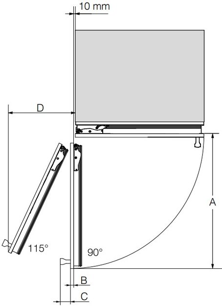 Встраиваемый морозильник Miele F 2813 Vi MasterCool (фото 5) Встраиваемый морозильник Miele F 2813 Vi MasterCool (preview 5)