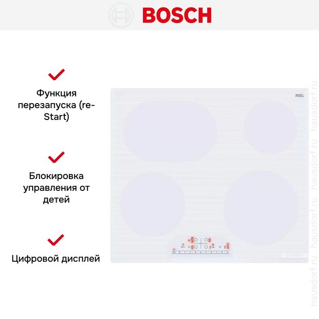Электрическая варочная панель Bosch PKN652FP2E (preview 4)
