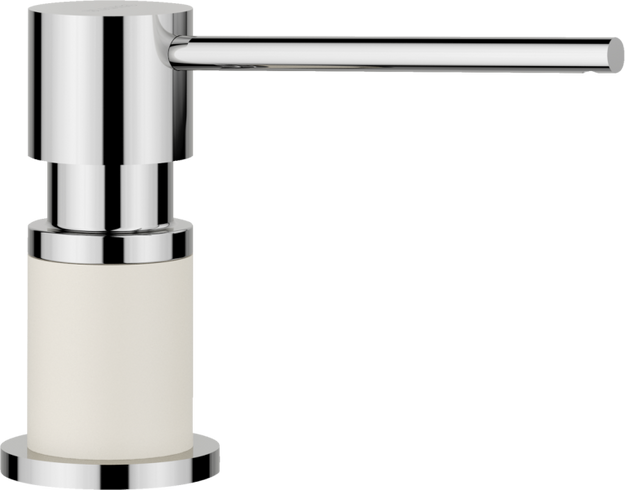 Дозатор для жидкого мыла Blanco Lato Silgranit мягкий белый 526955 (preview 1)