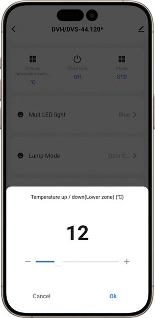 Винный шкаф Dunavox DVH-19.50B.TO (фото 9) Винный шкаф Dunavox DVH-19.50B.TO (preview 9)