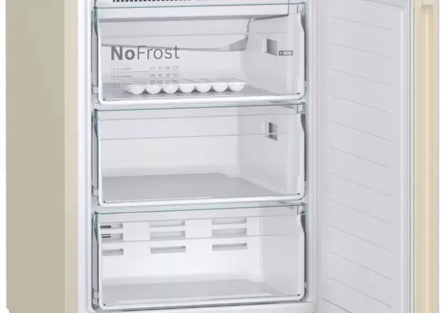 Холодильник с нижней морозильной камерой BOSCH KGN39XK28R (фото 2) Холодильник с нижней морозильной камерой BOSCH KGN39XK28R (preview 2)