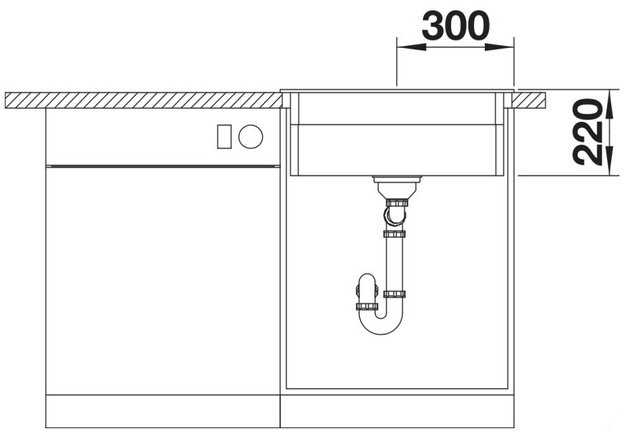 Мойка BLANCO ETAGON 6 Silgranit темная скала (preview 7)