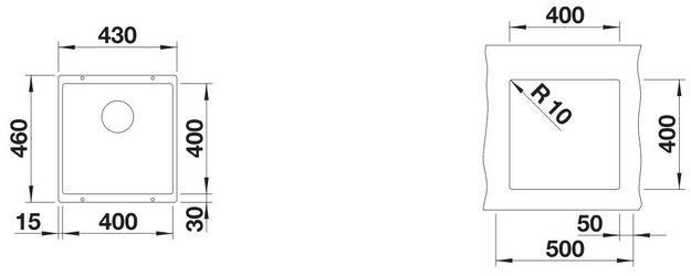 Мойка Blanco ROTAN 400-U Silgranit мягкий белый (preview 3)