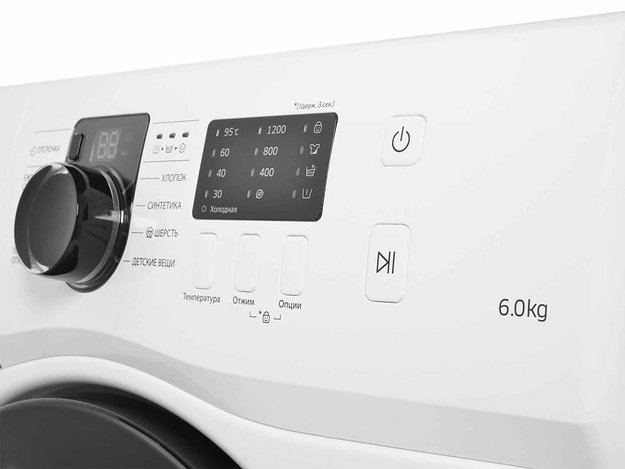 Стиральная машина Samsung WF60F1R2F2W (preview 7)