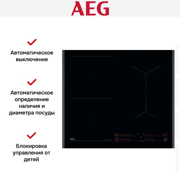 Варочная панель AEG TI64IB10FB (preview 3)