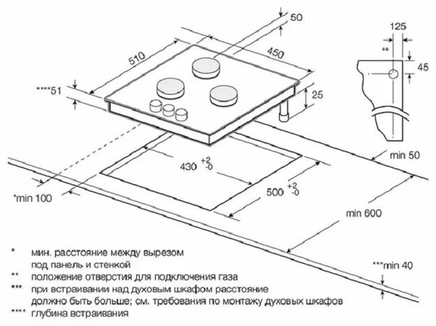Варочная панель Graude GS 45.1 W (фото 3) Варочная панель Graude GS 45.1 W (preview 3)