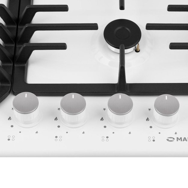 Газовая варочная панель MAUNFELD EGHE.64.43CW/G (фото 5) Газовая варочная панель MAUNFELD EGHE.64.43CW/G (preview 5)