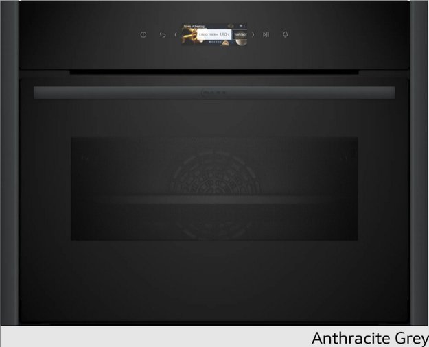 Компактный духовой шкаф с микроволнами Neff C29MR21Y0 (фото 8) Компактный духовой шкаф с микроволнами Neff C29MR21Y0 (preview 8)