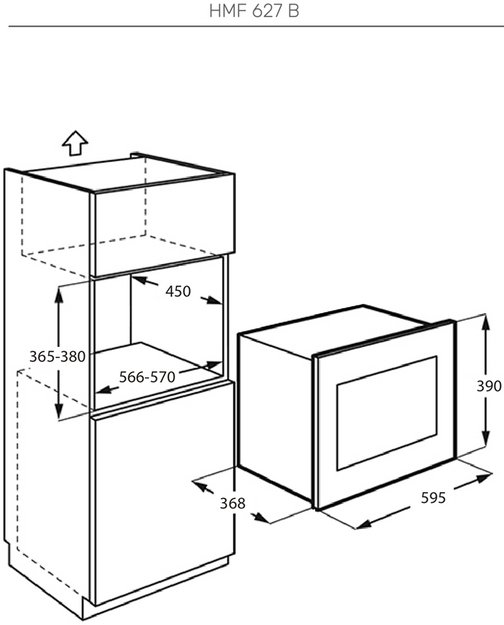 Встраиваемая микроволновая печь Kuppersberg HMF 627 B (preview 6)