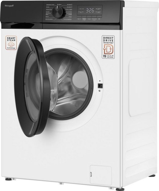 Стиральная машина Weissgauff WM 61212 Direct Drive Inverter Steam (preview 4)