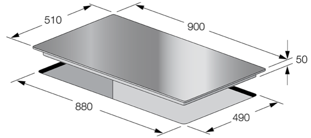 Варочная панель Fulgor Milano FSH 905 ID TS BK (фото 4) Варочная панель Fulgor Milano FSH 905 ID TS BK (preview 4)