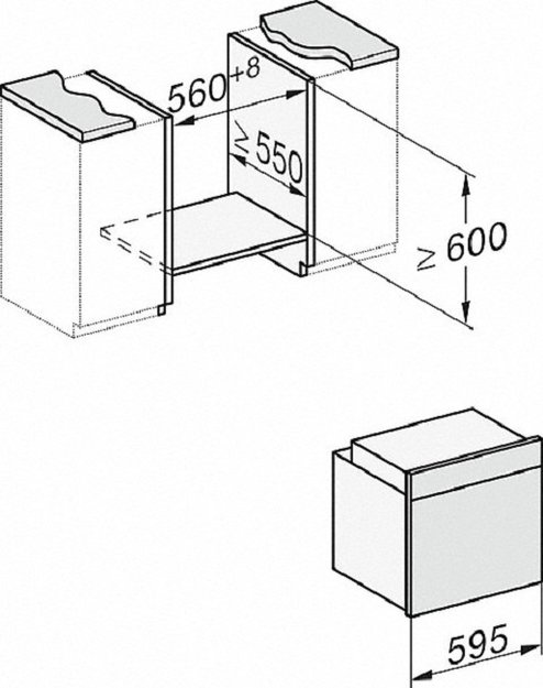 Духовой шкаф Miele H 7464 BPX OBSW с витрины, новый (без коробки) (фото 5) Духовой шкаф Miele H 7464 BPX OBSW с витрины, новый (без коробки) (preview 5)