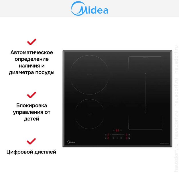 Варочная панель Midea MIH65787F (preview 7)