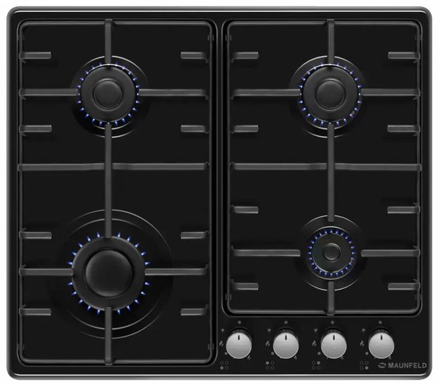 Газовая варочная панель MAUNFELD EGHE.64.3STS-EB/G (фото 1) Газовая варочная панель MAUNFELD EGHE.64.3STS-EB/G (preview 1)