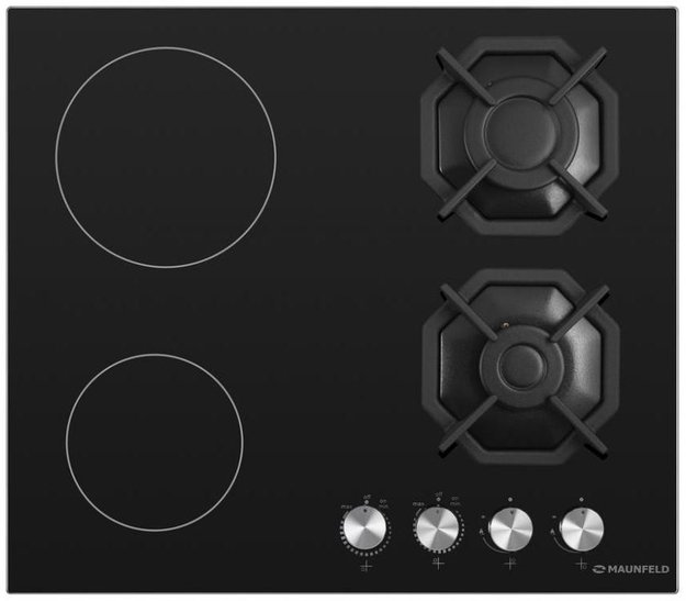 Комбинированная варочная панель MAUNFELD EEHG.642VC.2CB/KG (preview 2)