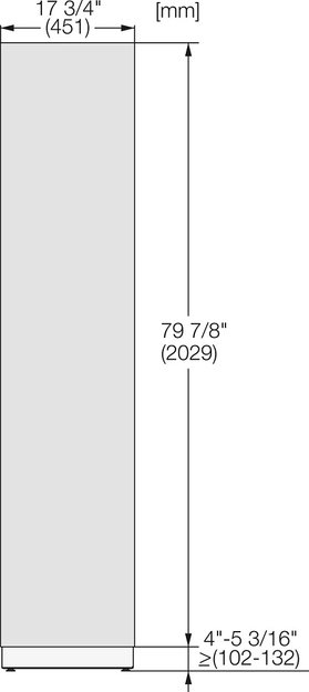 Встраиваемый морозильник Miele F 2413 Vi MasterCool (фото 4) Встраиваемый морозильник Miele F 2413 Vi MasterCool (preview 4)