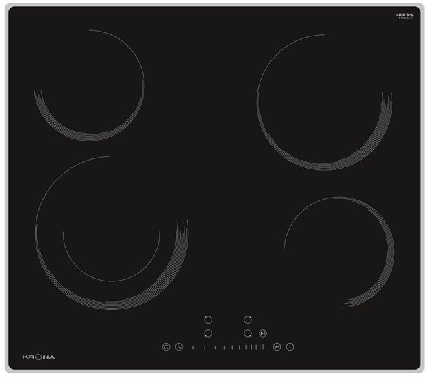 Электрическая варочная поверхность KRONA ORSA 60 BLS (фото 1) Электрическая варочная поверхность KRONA ORSA 60 BLS (preview 1)