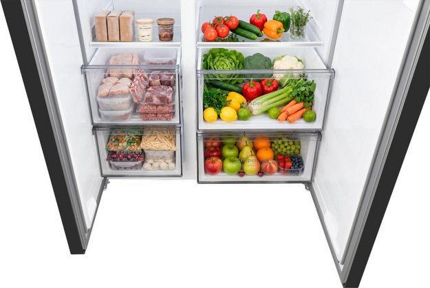 Отдельностоящий холодильник с инвертором Weissgauff WSBS 550 Built-in NoFrost Inverter Black (preview 13)