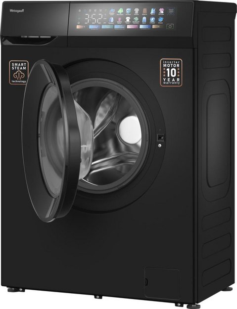 Стиральная машина Weissgauff WM 39107 Full Touch Inverter Steam Black (preview 4)