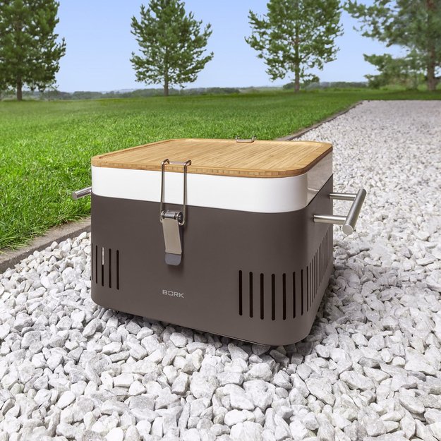 Портативный угольный гриль-барбекю BORK G503 (фото 13) Портативный угольный гриль-барбекю BORK G503 (preview 13)