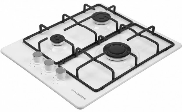 Газовая варочная панель MAUNFELD EGHE.43.3STS-EW (фото 4) Газовая варочная панель MAUNFELD EGHE.43.3STS-EW (preview 4)